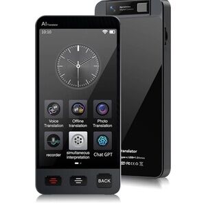 AI Instant Translator No WiFi Needed ChatGPT Voice & Photo Scan 142 Language